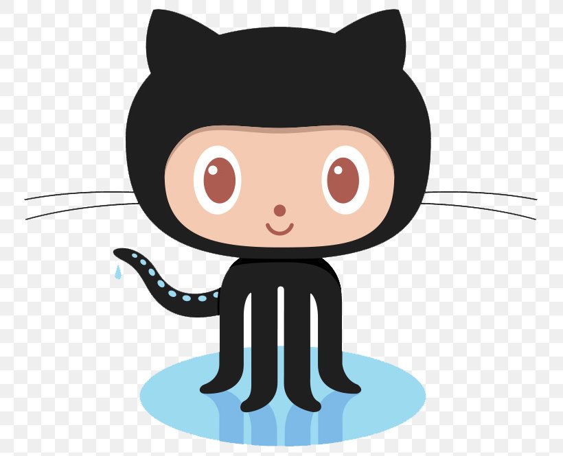 GitHub Pages Repository Fork Open-source Software, PNG, 800x665px, Github, Black, Carnivoran, Cartoon, Cat Download Free