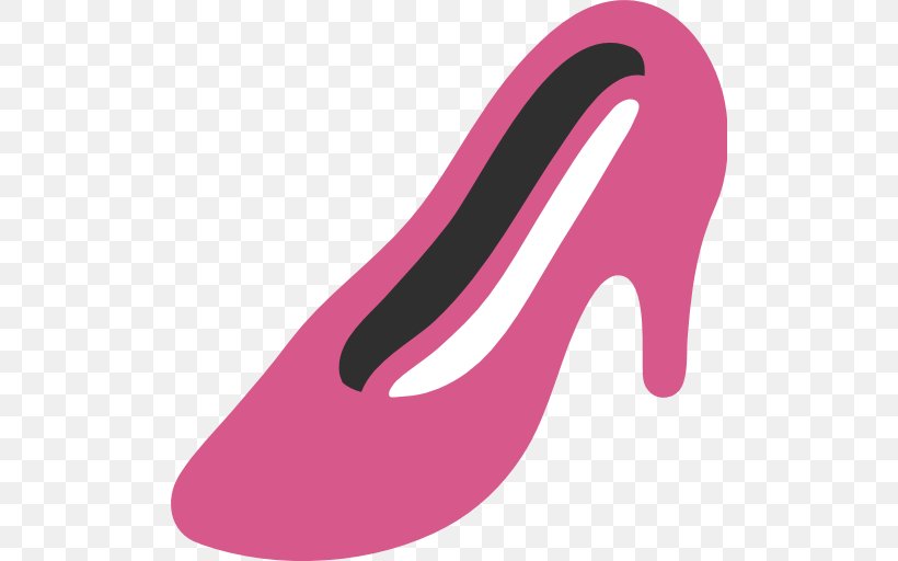 High-heeled Shoe Emoji Android Marshmallow, PNG, 512x512px, Highheeled Shoe, Absatz, Android, Android Kitkat, Android Marshmallow Download Free