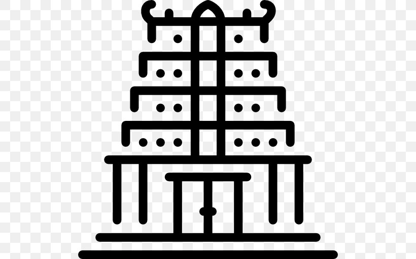 Hindu Temple Dwarka Shiva Clip Art, PNG, 512x512px, Temple, Area, Black And White, Buddhist Temple, Dwarka Download Free