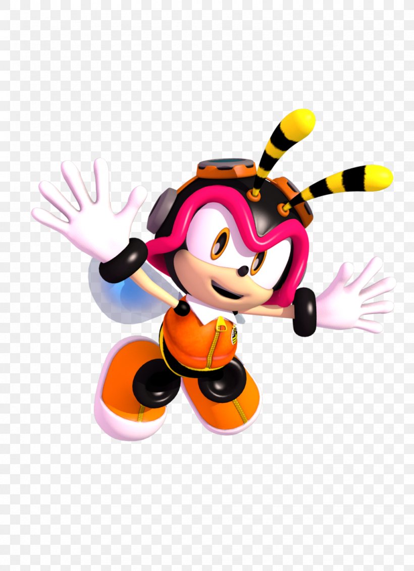 Charmy Bee Sonic Heroes Shadow The Hedgehog Sonic 3D, PNG, 1024x1414px, Charmy Bee, Art, Bee, Cartoon, Chaotix Detective Agency Download Free