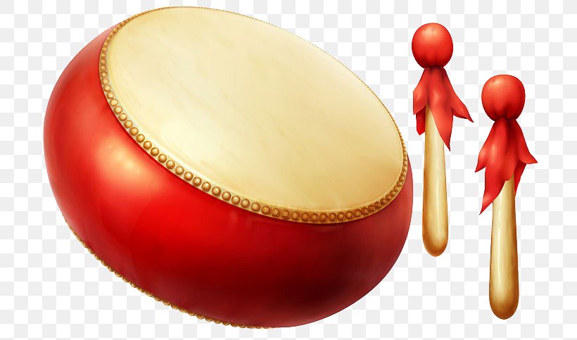 China Drum Percussion Illustration, PNG, 724x483px, Watercolor, Cartoon, Flower, Frame, Heart Download Free