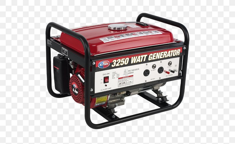 Electric Generator Engine-generator Gasoline Diesel Generator Gas Generator, PNG, 504x504px, Electric Generator, Ampere, Automotive Exterior, Diesel Generator, Emergency Power System Download Free