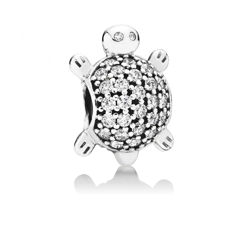 Pandora Charm Bracelet Jewellery Cubic Zirconia Turtle, PNG, 1000x1000px, Pandora, Bead, Body Jewelry, Bracelet, Charm Bracelet Download Free