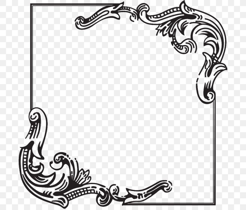 Picture Frames Black And White Photography, PNG, 697x699px, Picture Frames, Area, Art, Artwork, Black Download Free