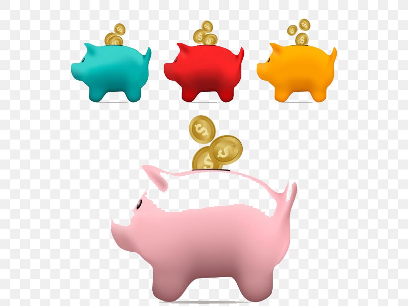 U50a8u94b1u7f50 Domestic Pig Download, PNG, 650x614px, Domestic Pig, Android, Coin, Designer, Material Download Free