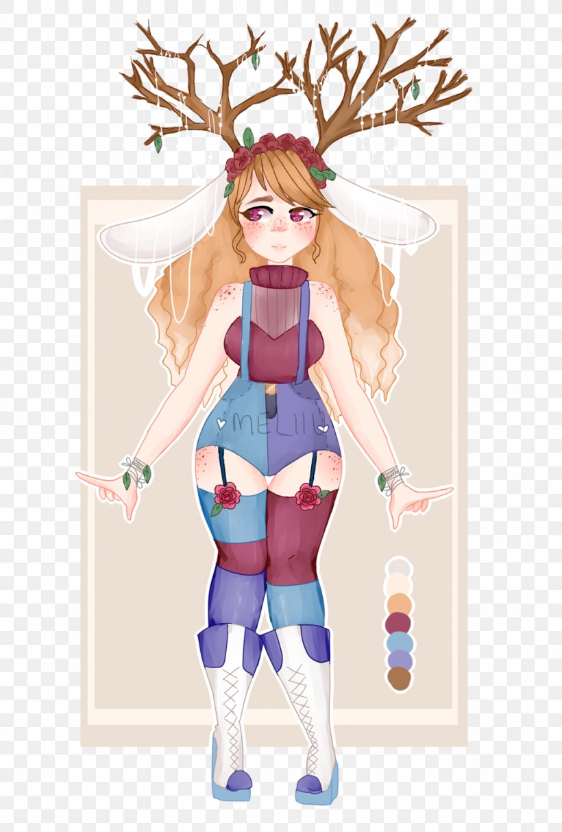 Illustration Cartoon Costume Character Fiction, PNG, 1024x1516px, Watercolor, Cartoon, Flower, Frame, Heart Download Free