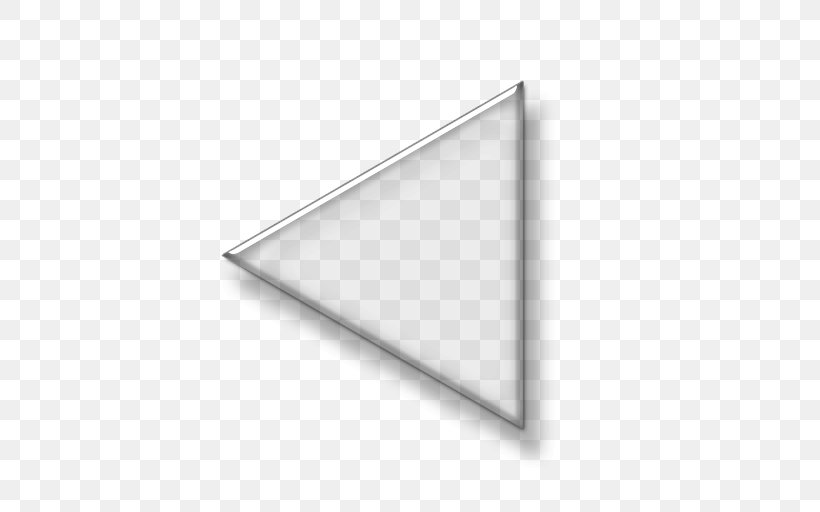 Arrow White Triangle, PNG, 512x512px, White Triangle, Button, Icon Design, Information, Light Download Free