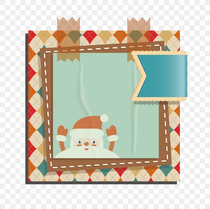 Paper Santa Claus Christmas Decoration Clip Art, PNG, 2917x2917px, Paper, Area, Christmas, Christmas Decoration, Christmas Lights Download Free