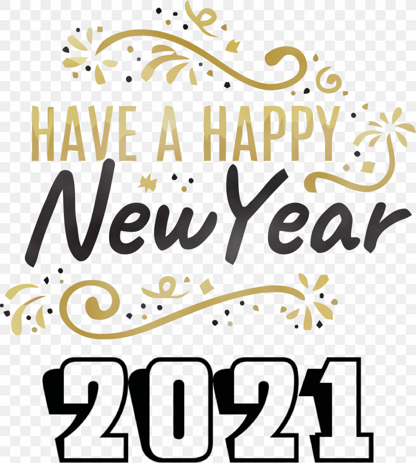 Calligraphy Yellow Meter Recreation Happiness, PNG, 2692x3000px, 2021 Happy New Year, 2021 New Year, Calligraphy, Happiness, Happy 2021 New Year Download Free