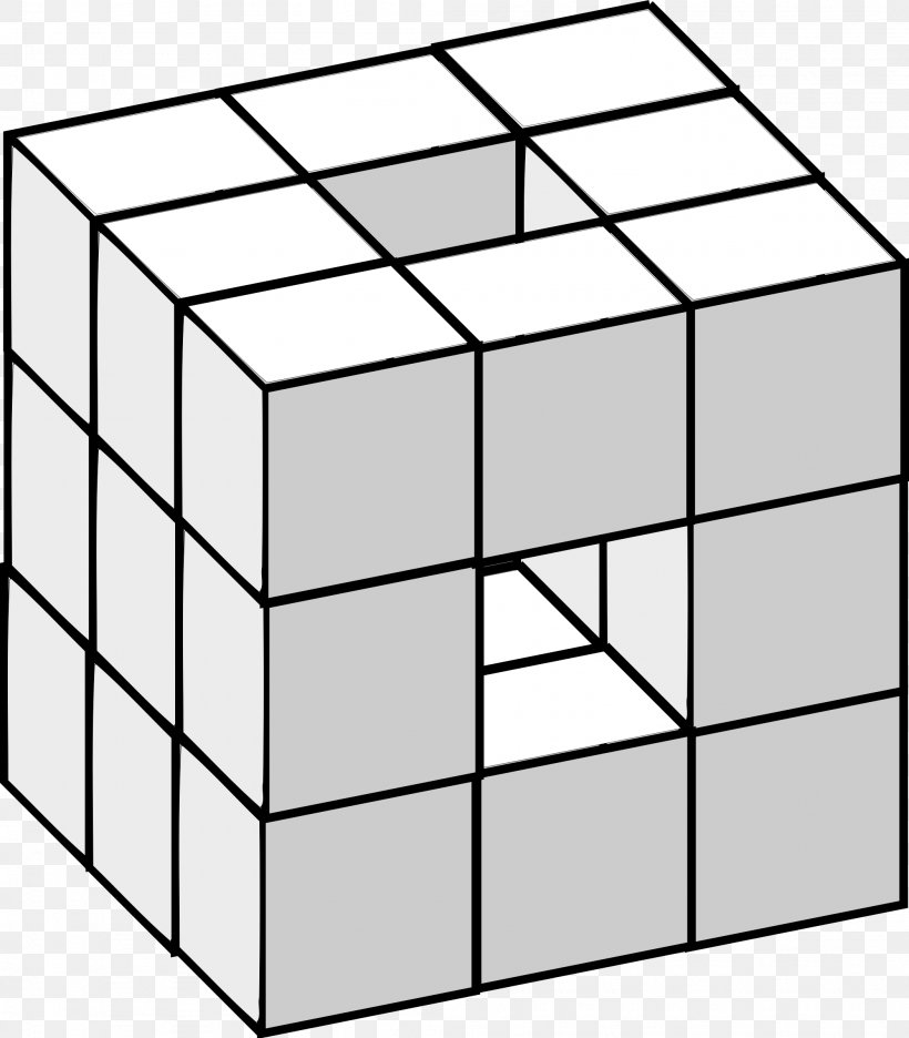 Jigsaw Puzzles Rubik's Cube Rubik's Revenge Puzzle Cube, PNG, 2102x2400px, Jigsaw Puzzles, Area, Black And White, Combination Puzzle, Cube Download Free