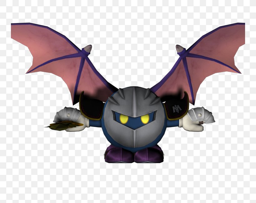 Super Smash Bros. For Nintendo 3DS And Wii U Super Smash Bros. Melee Meta Knight, PNG, 750x650px, Super Smash Bros Melee, Action Figure, Bat, Fictional Character, Figurine Download Free