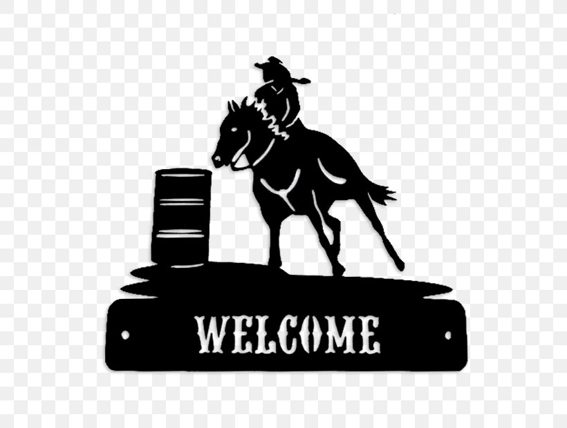 Mustang Barrel Racing English Riding Equestrian Stallion, PNG, 768x620px, Mustang, Barrel, Barrel Racing, Black, Black And White Download Free