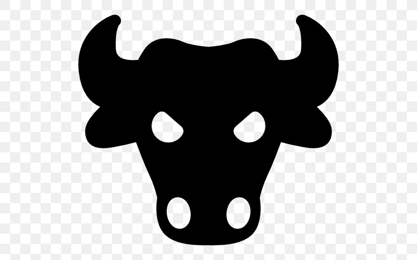 Cattle Clip Art, PNG, 512x512px, Cattle, Belegging, Black And White, Cattle Like Mammal, Head Download Free