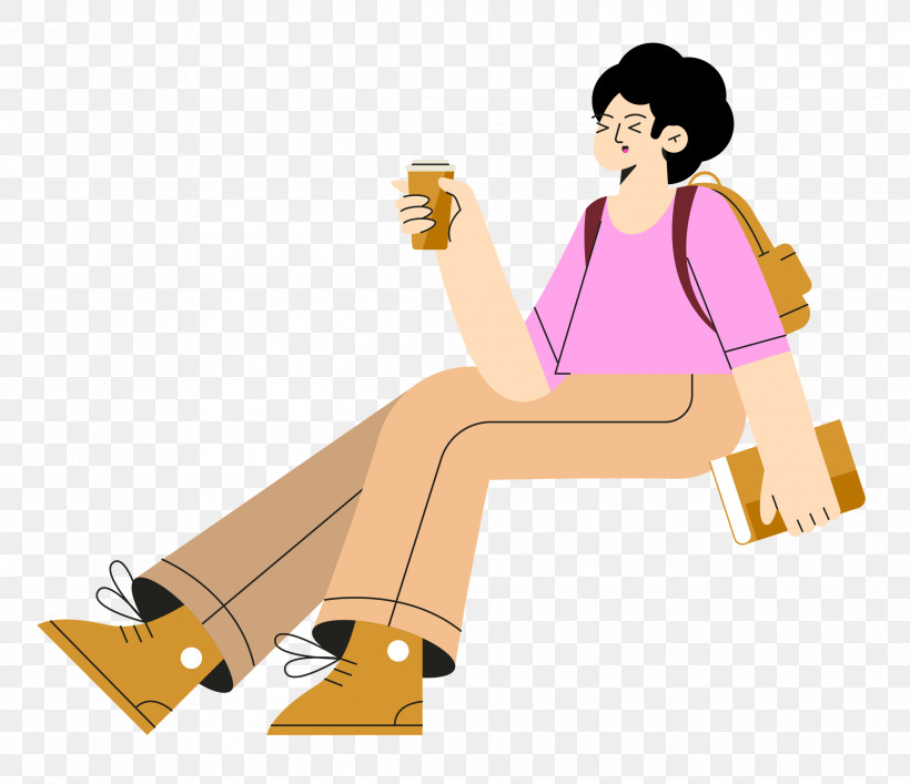 Lady Sitting On Chair, PNG, 2500x2157px, Lady, Cartoon, Human, Human Body, Muscle Download Free