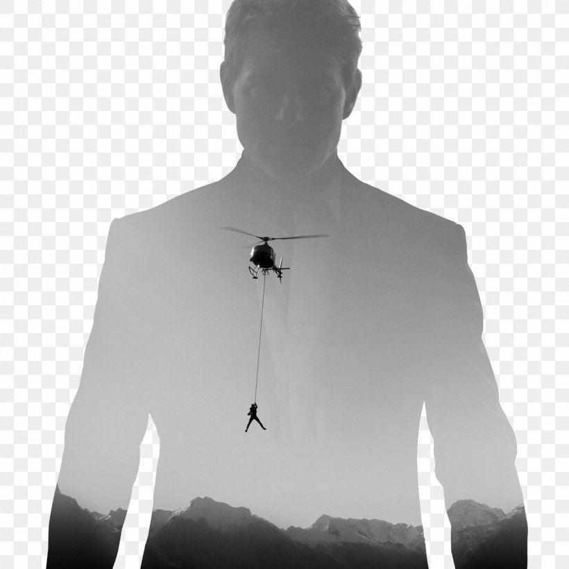 Ethan Hunt Mission: Impossible Impossible Missions Force Poster Film, PNG, 1800x1800px, Ethan Hunt, Black And White, Christopher Mcquarrie, Cinema, Film Download Free