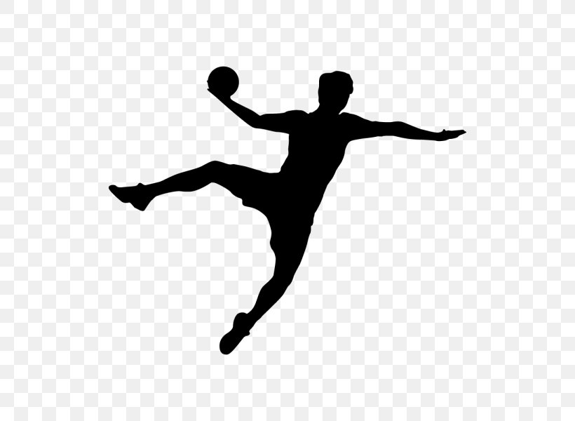 Handball 16 Stock Photography Sport Silhouette, PNG, 600x600px, Handball, Arm, Balance, Ballet Dancer, Black And White Download Free