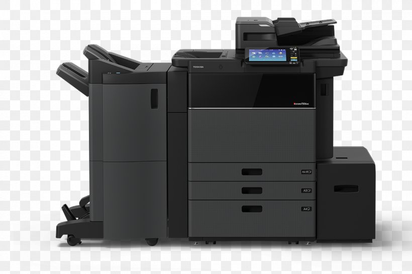 Photocopier Multi-function Printer Toshiba Printing, PNG, 1200x800px, Photocopier, Company, Electronic Device, Fax, Ink Download Free