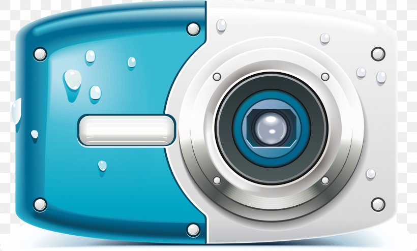 Digital Camera, PNG, 3602x2174px, Digital Camera, Blue, Camera, Camera Lens, Cameras Optics Download Free