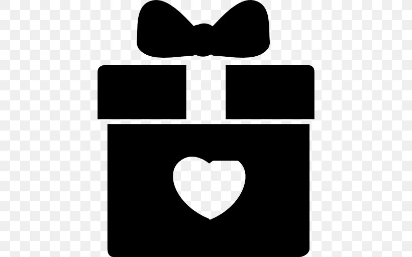 Gift, PNG, 512x512px, Gift, Black, Black And White, Bow Tie, Box Download Free