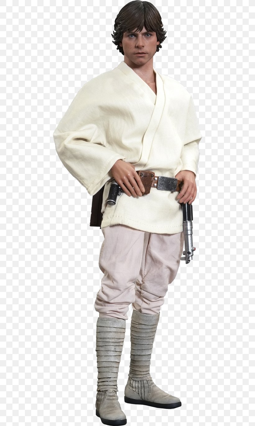 Luke Skywalker Anakin Skywalker Obi-Wan Kenobi Chewbacca Star Wars, PNG, 480x1372px, 16 Scale Modeling, Luke Skywalker, Action Figure, Anakin Skywalker, Arm Download Free
