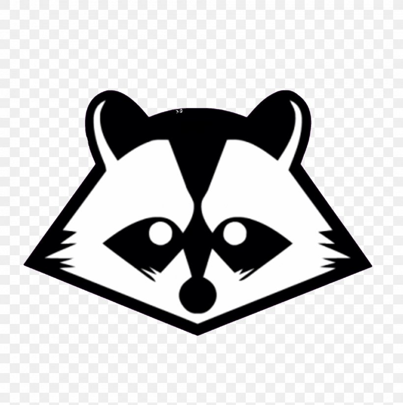 Logo Clip Art Rocket Raccoon Image, PNG, 1900x1912px, Logo, Black, Black And White, Carnivoran, Dog Like Mammal Download Free