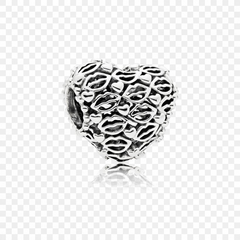 Pandora Charm Bracelet Earring Jewellery, PNG, 1000x1000px, Pandora, Black And White, Bracelet, Charm Bracelet, Charms Pendants Download Free