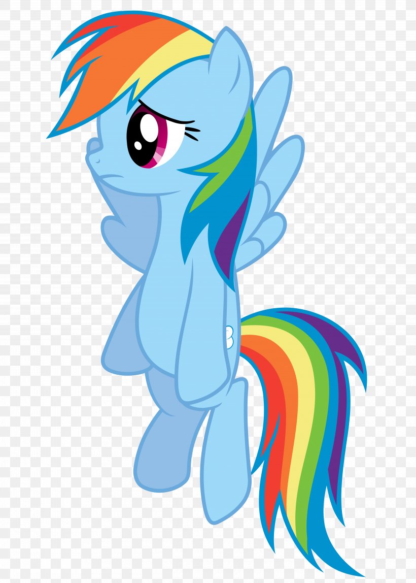 Pony Rainbow Dash Applejack Rarity, PNG, 5000x7000px, Watercolor, Cartoon, Flower, Frame, Heart Download Free