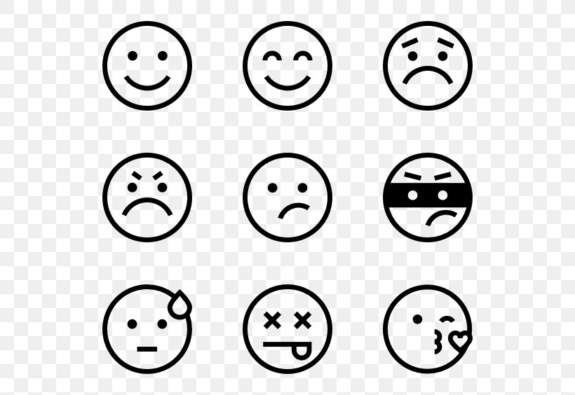 Emoticon Smiley Clip Art, PNG, 600x564px, Emoticon, Banco De Imagens, Black And White, Emotion, Face Download Free