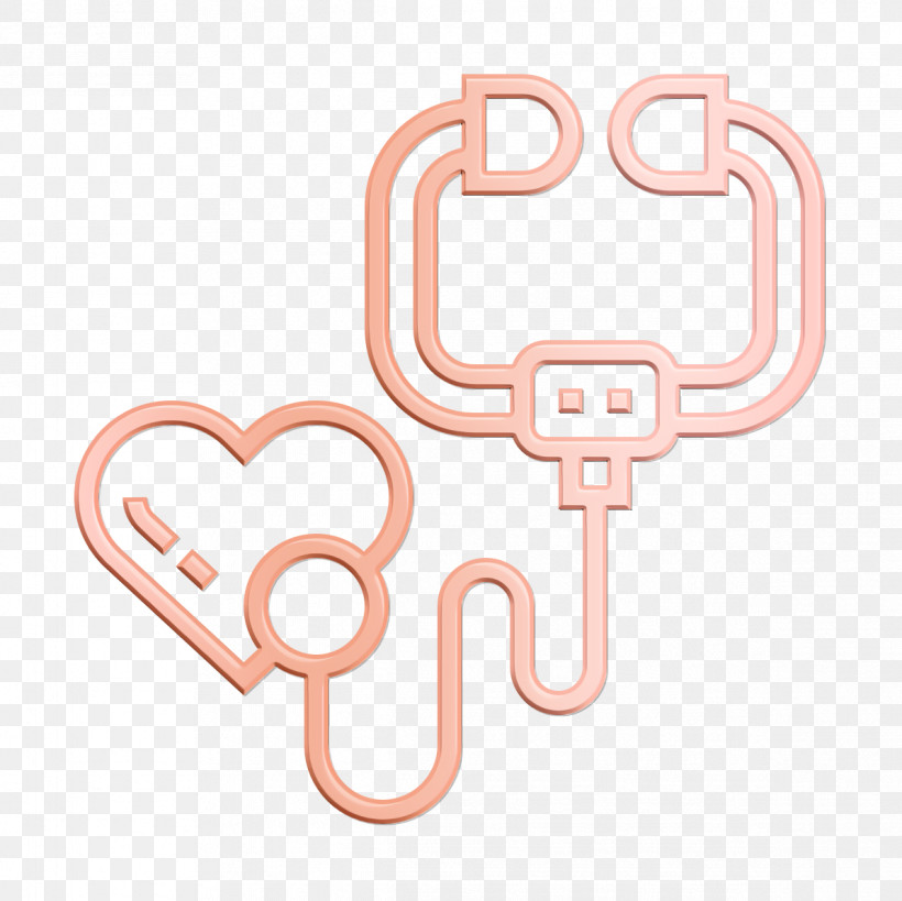 Health Checkup Icon Stethoscope Icon Doctor Icon, PNG, 1192x1192px, Health Checkup Icon, Doctor Icon, Line, Pink, Stethoscope Icon Download Free