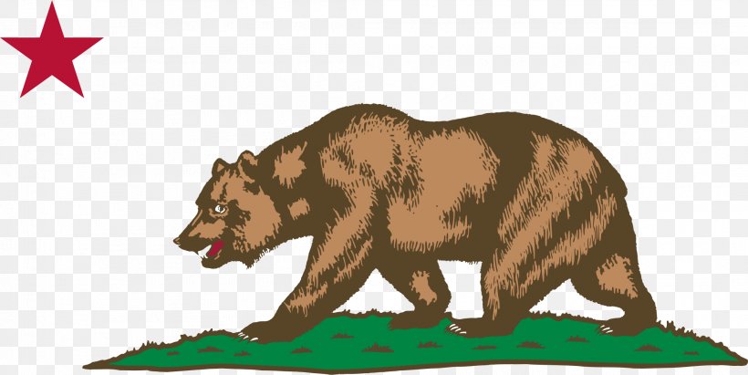 Sonoma California Republic Flag Of California Alta California California Grizzly Bear, PNG, 2119x1064px, Sonoma, Alta California, Animal Figure, Bear, Brown Bear Download Free