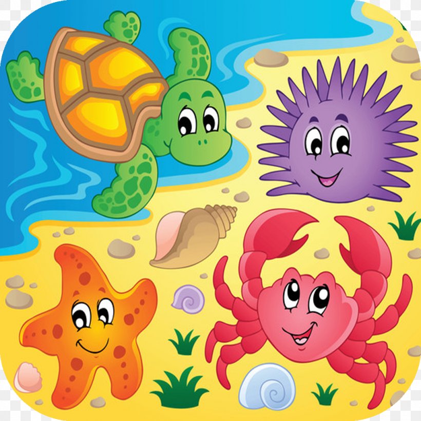 Beach Aquatic Animal Clip Art, PNG, 1024x1024px, Beach, Aquatic Animal, Area, Art, Baby Toys Download Free