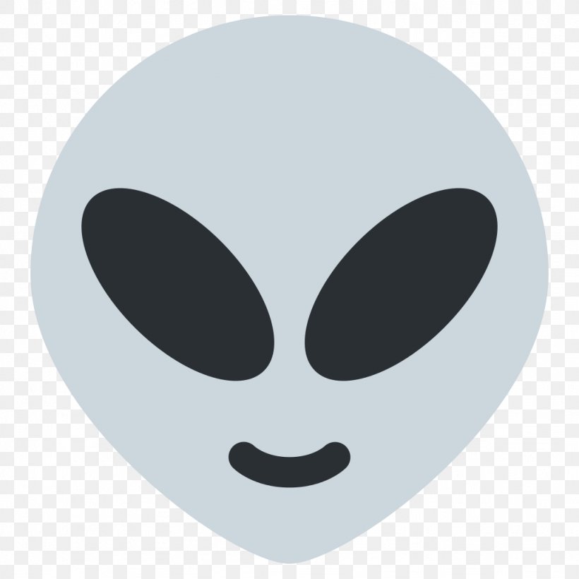 Emoji Extraterrestrial Life English Text Messaging, PNG, 1024x1024px, Emoji, Alien, Black And White, Email, Emoticon Download Free
