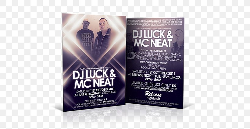 Graphic Design Flyer Brand Promotion, PNG, 600x424px, Flyer, Advertising, Behance, Brand, Dj Luck Mc Neat Download Free