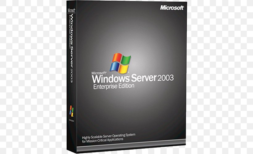 Windows Server 2003 Product Key Microsoft, PNG, 500x500px, 64bit Computing, Windows Server 2003, Brand, Business Productivity Software, Computer Servers Download Free