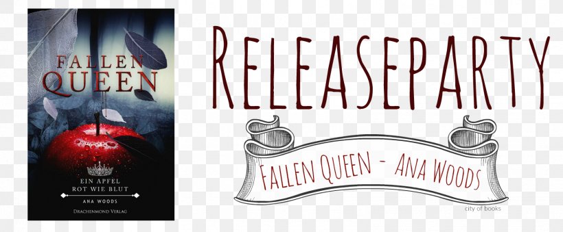 Fallen Queen: Ein Apfel, Rot Wie Blut Banner Logo Brand, PNG, 1568x650px, Banner, Advertising, Amyotrophic Lateral Sclerosis, Brand, Ebook Download Free