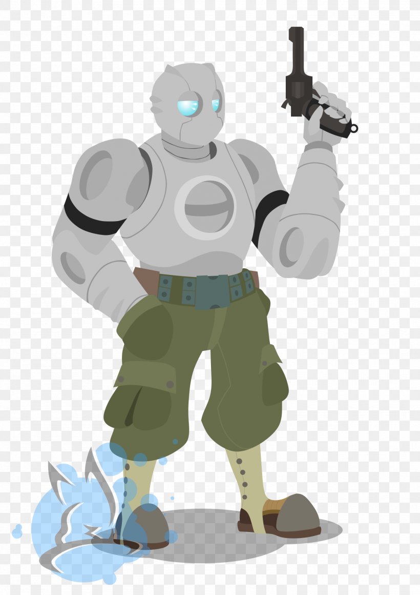 Robot Atomic Robo Figurine Character, PNG, 1461x2067px, Robot, Arm, Art, Atomic Robo, Cartoon Download Free