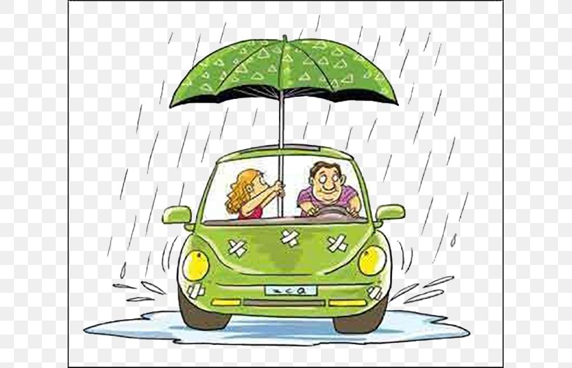 Car Rain Safety Cloudburst Fog, PNG, 625x528px, Car, Art, Atmospheric Icing, Automotive Design, Cartoon Download Free