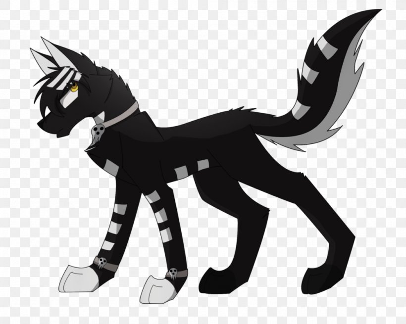 Cat Death The Kid Wolf Soul Eater Evans, PNG, 999x799px, Cat, Black, Black And White, Canidae, Carnivoran Download Free