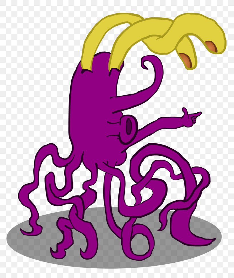 Octopus Cartoon Line Clip Art, PNG, 818x977px, Octopus, Animal, Animal Figure, Area, Artwork Download Free