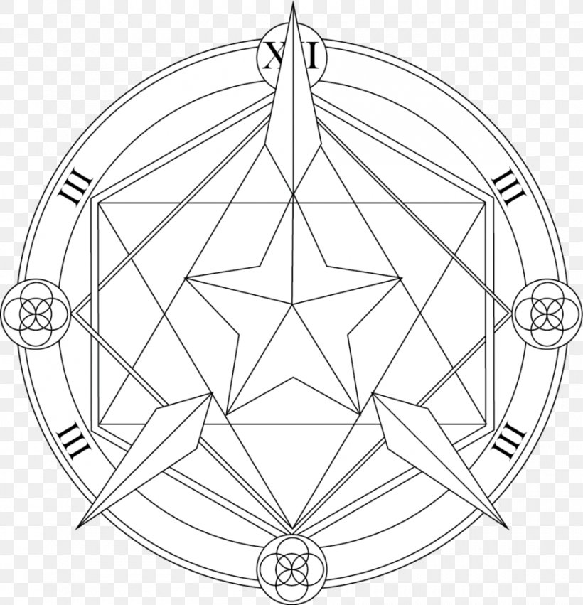 Line Art Magic Circle Drawing, PNG, 900x935px, Line Art, Area, Art, Artwork, Black And White Download Free