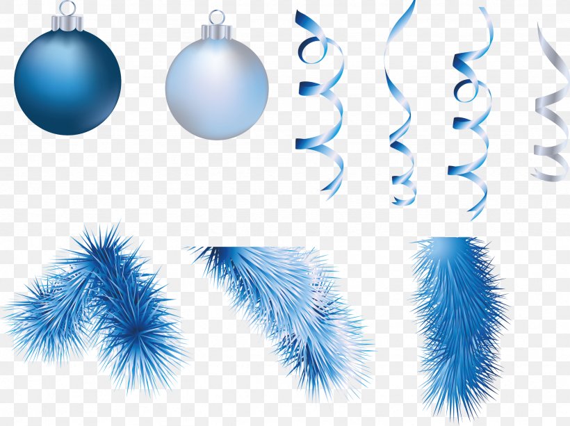 New Year Novy God Digital Image Clip Art, PNG, 2461x1840px, New Year, Blue, Branch, Christmas, Christmas Ornament Download Free