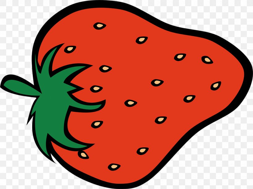 Clip Art Openclipart Strawberry Free Content, PNG, 960x717px, Strawberry, Area, Artwork, Berries, Cartoon Download Free