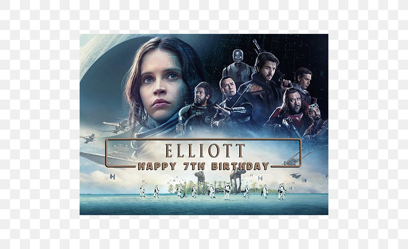 Felicity Jones Rogue One Film Star Wars Streaming Media, PNG, 500x500px, 4k Resolution, Felicity Jones, Advertising, Album Cover, Death Star Download Free