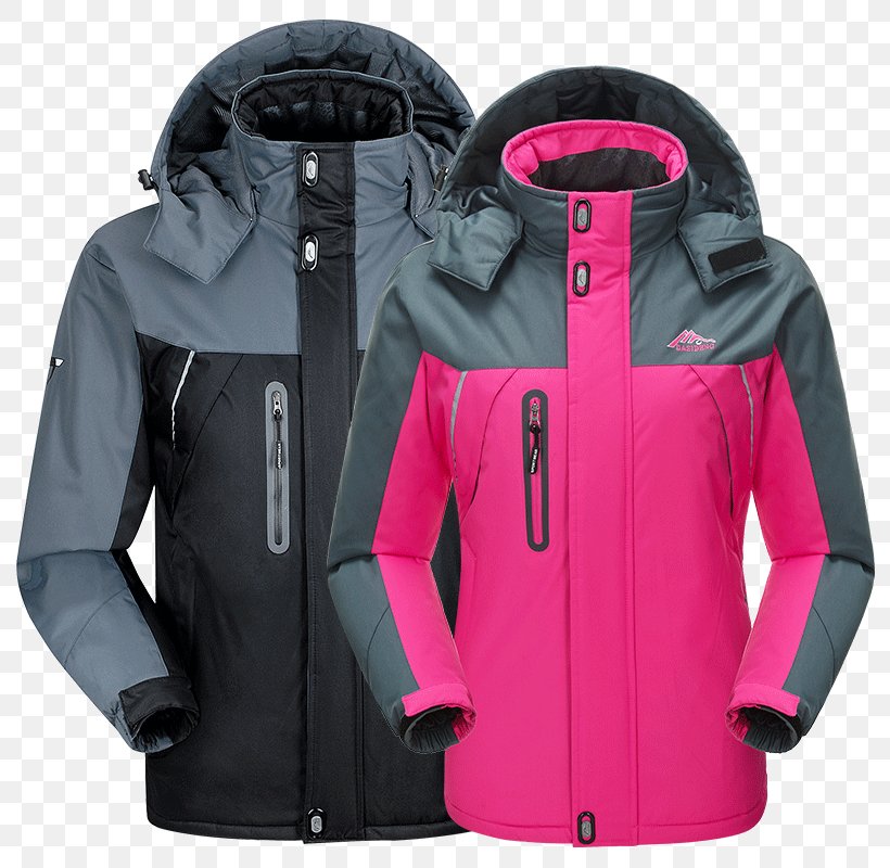 Jacket Windbreaker Clothing Polar Fleece Coat, PNG, 800x800px, Jacket, Clothing, Coat, Hood, Magenta Download Free