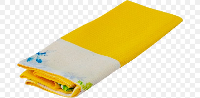Towel Yellow Textile Waffle Fabric Drap De Neteja, PNG, 683x403px, Towel, Atmosphere, Color, Drap De Neteja, Hand Download Free