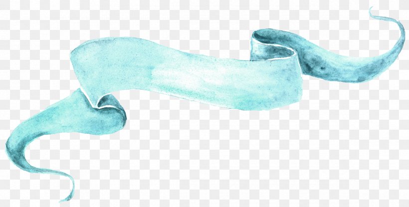 Watercolor Painting Ribbon Bxe0ner, PNG, 2370x1200px, Watercolor Painting, Aqua, Body Jewelry, Designer, Flower Download Free