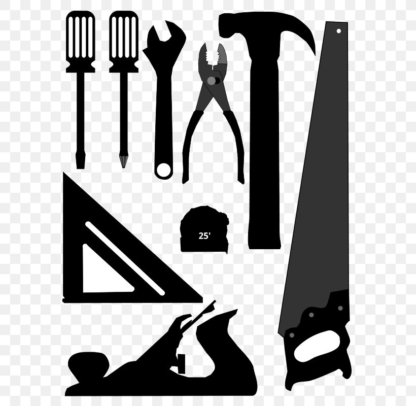 Hand Tool Clip Art, PNG, 618x800px, Hand Tool, Black And White, Cold Weapon, Garden Tool, Hammer Download Free