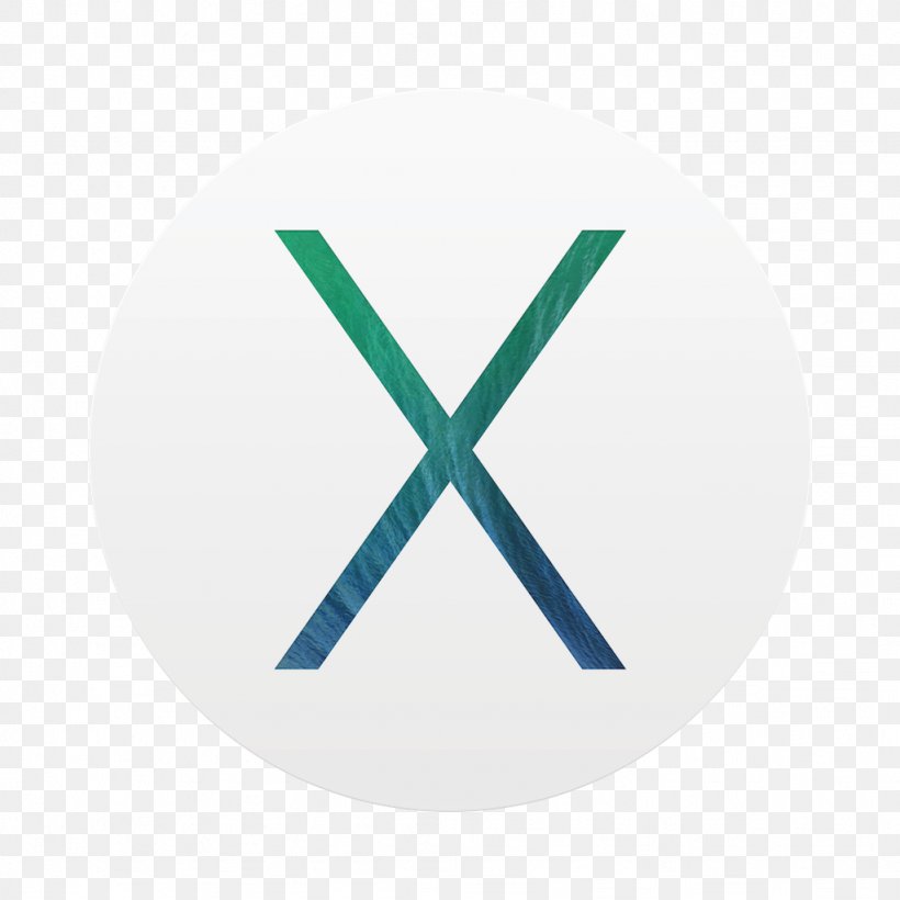 Macintosh MacOS OS X Mavericks OS X Yosemite Operating System, PNG, 1024x1024px, Macintosh, Apple, Area, Blue, Brand Download Free
