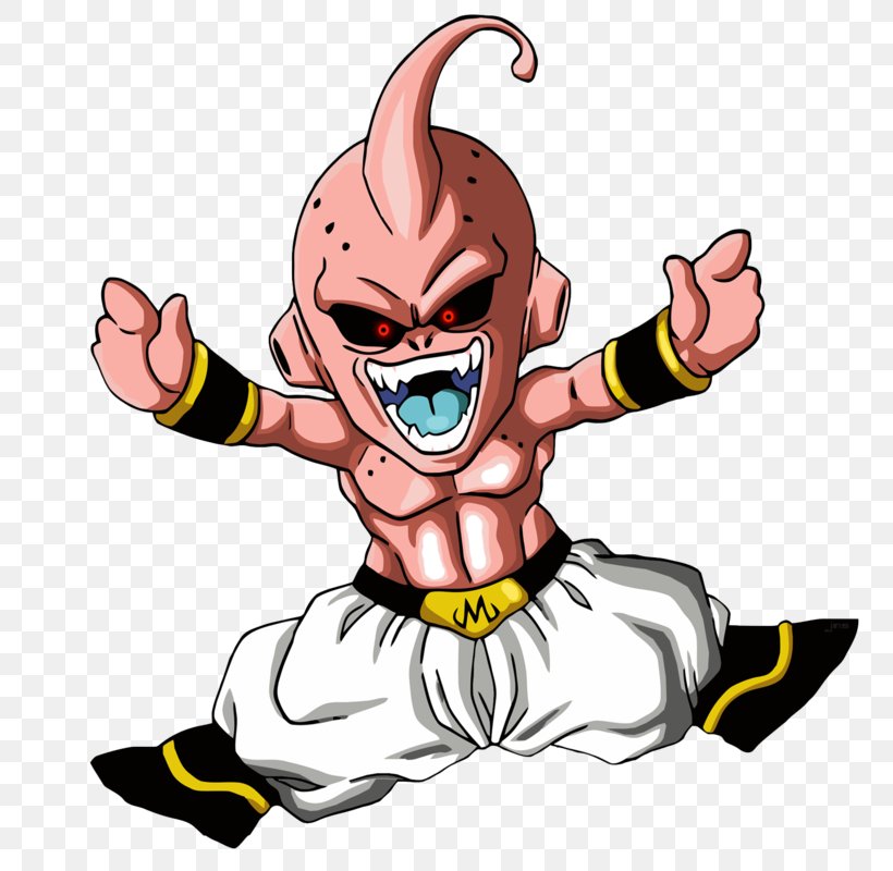 Majin Buu Goku Frieza Gotenks Dragon Ball, PNG, 800x800px, Watercolor, Cartoon, Flower, Frame, Heart Download Free