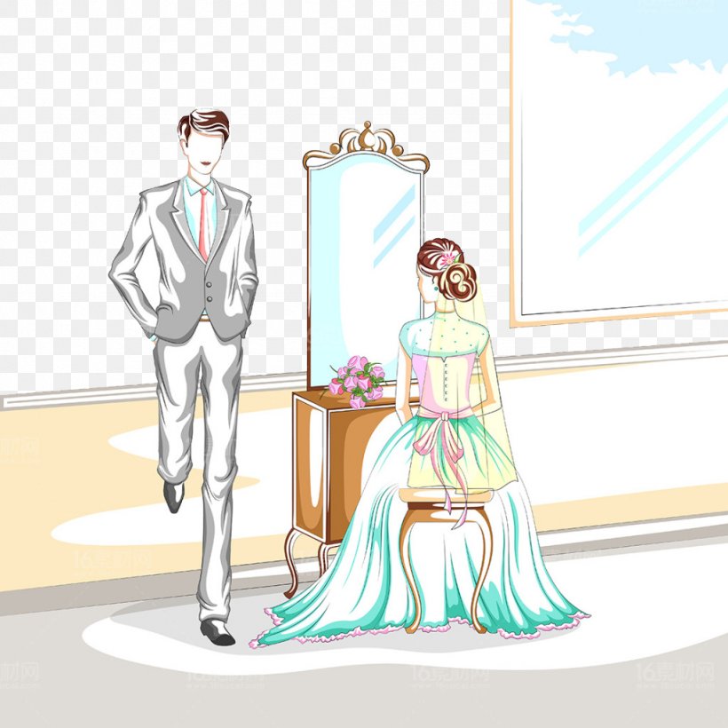 Marriage Bridegroom Illustration, PNG, 1024x1024px, Marriage, Art, Bride, Bridegroom, Costume Download Free